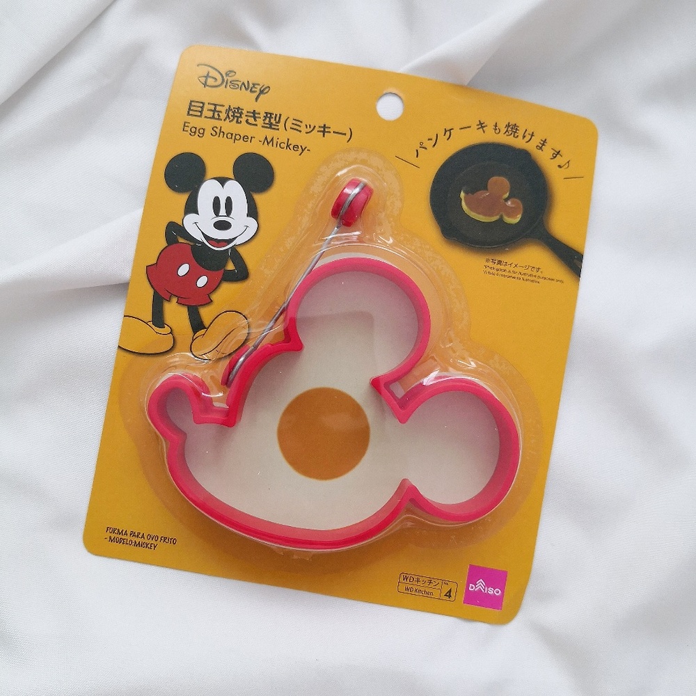 New Daiso x Disney Mickey Mouse Egg/ Pancake Shaper